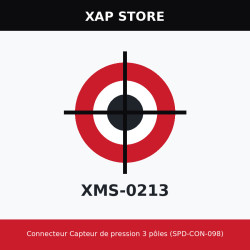 Connecteur Capteur de pression 3 pôles (SPD-CON-098)