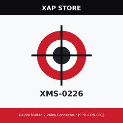 Delphi Multec 2 voies Connecteur (SPD-CON-001)