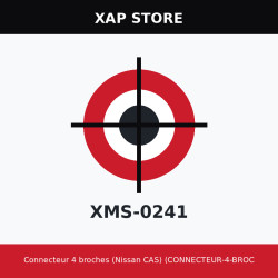 Connecteur 4 broches (Nissan CAS) (CONNECTEUR-4-BROCHES-NISSAN-CAS)