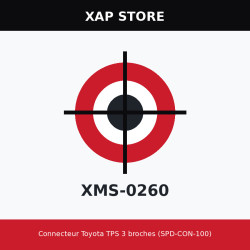 Connector Toyota TPS 3 pins (SPD-CON-100)
