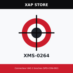 Connecteur VAG 2 broches (SPD-CON-092)