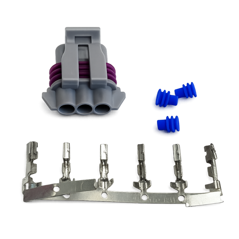 CONNECTEUR 3P FM GRAY 14AMPS CON ASSY SERIE 150 (12129946)