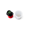 CIRCULAR FEMAL ALU SERI 8STA FEMELLE CONNECTOR OVAL SUPPORT SIZE 12 SOCKET RED 8CONTACTS ( 8STA01208SN )