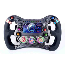 VOLANT MONOPLACE FORMULA S3 - SIMULATEUR - 6 PALETTES - 5 ROTATIFS | XAP Technology