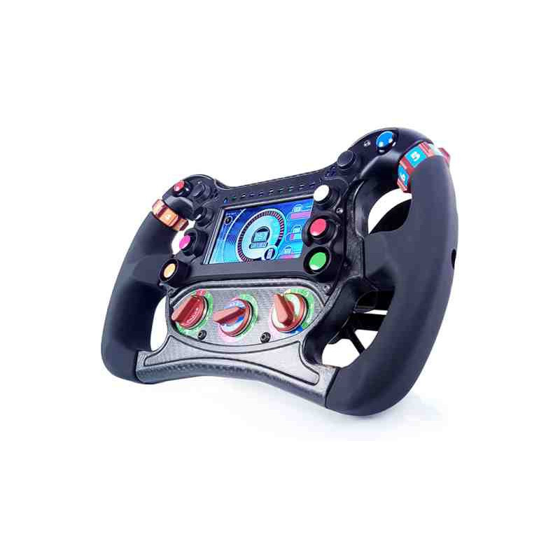 VOLANT MONOPLACE FORMULA S3 - SIMULATEUR - 2 PALETTES - 5 ROTATIFS | XAP Technology