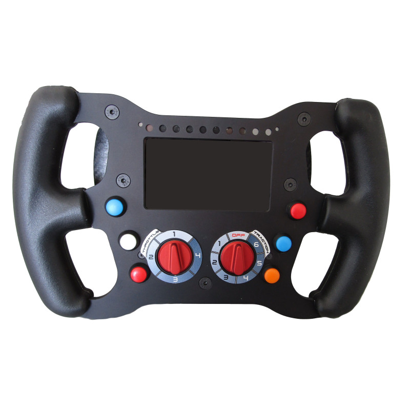 Single-seater steering wheel SWX2210 2 Paddle shift 2 Rotaries 6 Switches | XAP Technology