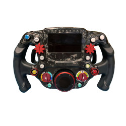 SINGLE SEATER STEERING WHEEL FORMULA V4 - SIMULATOR - HID LICENSE INCLUDED | XAP Technology