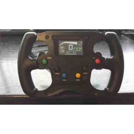 Volant Carbone Monoplace FR 1200 2 Palettes 6 boutons