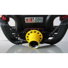 Single-seater Formula 2250 S3 steering wheel with 2 paddles shift 5 rotaries